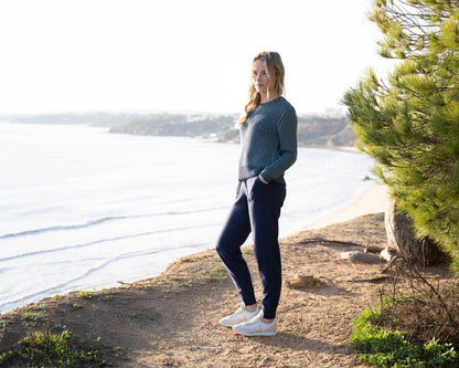 Marble Sweater 8100 Sea Foam