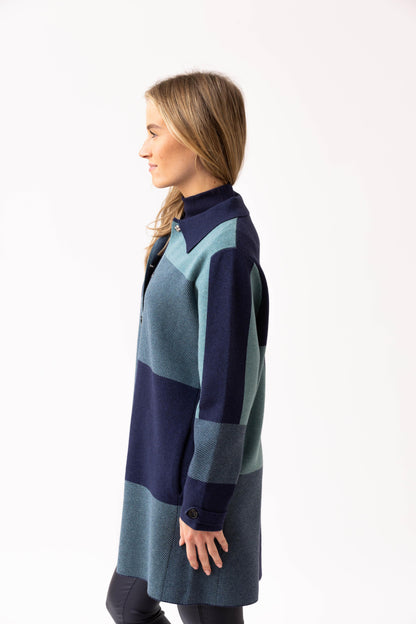 Marble Cardigan 8110 Sea Foam