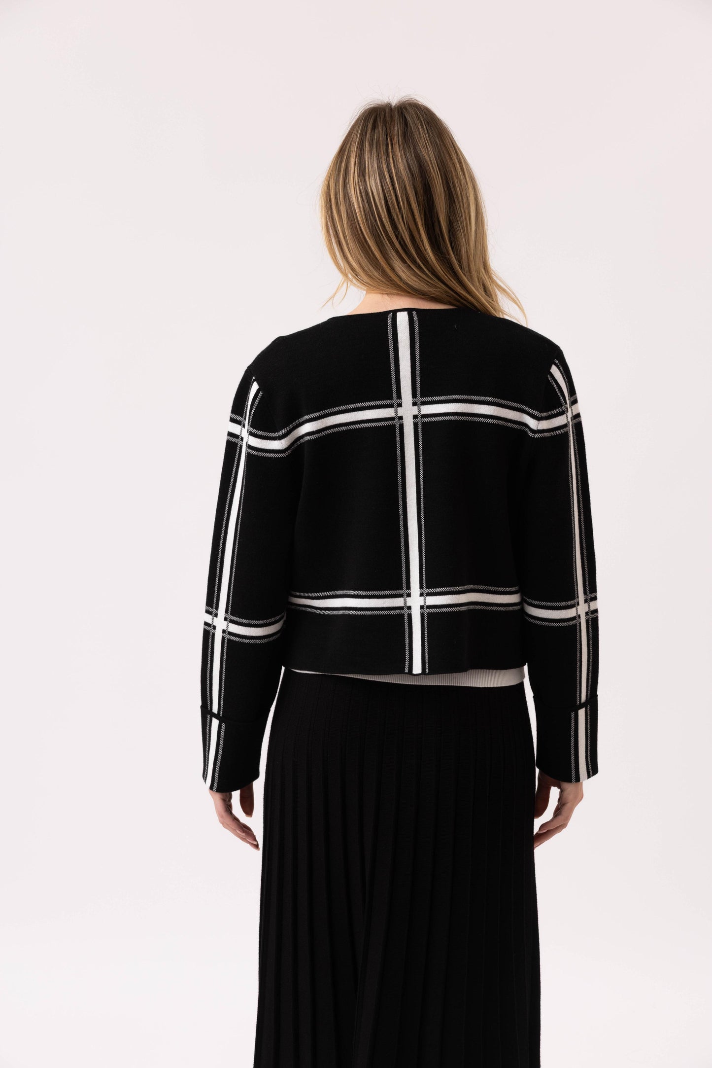 Marble Cardigan 8111 Black