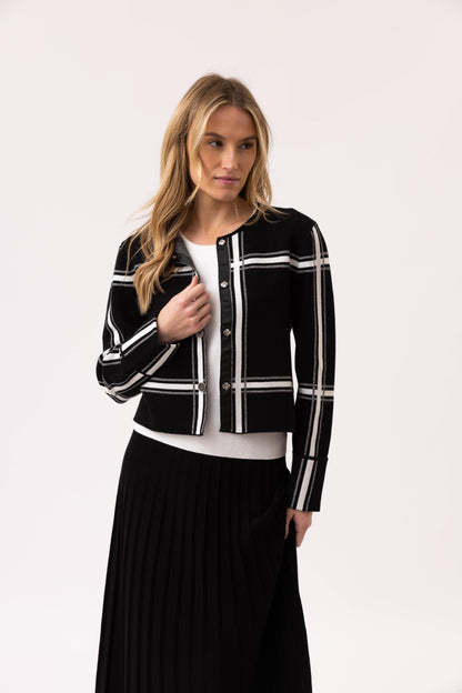 Marble Cardigan 8111 Black