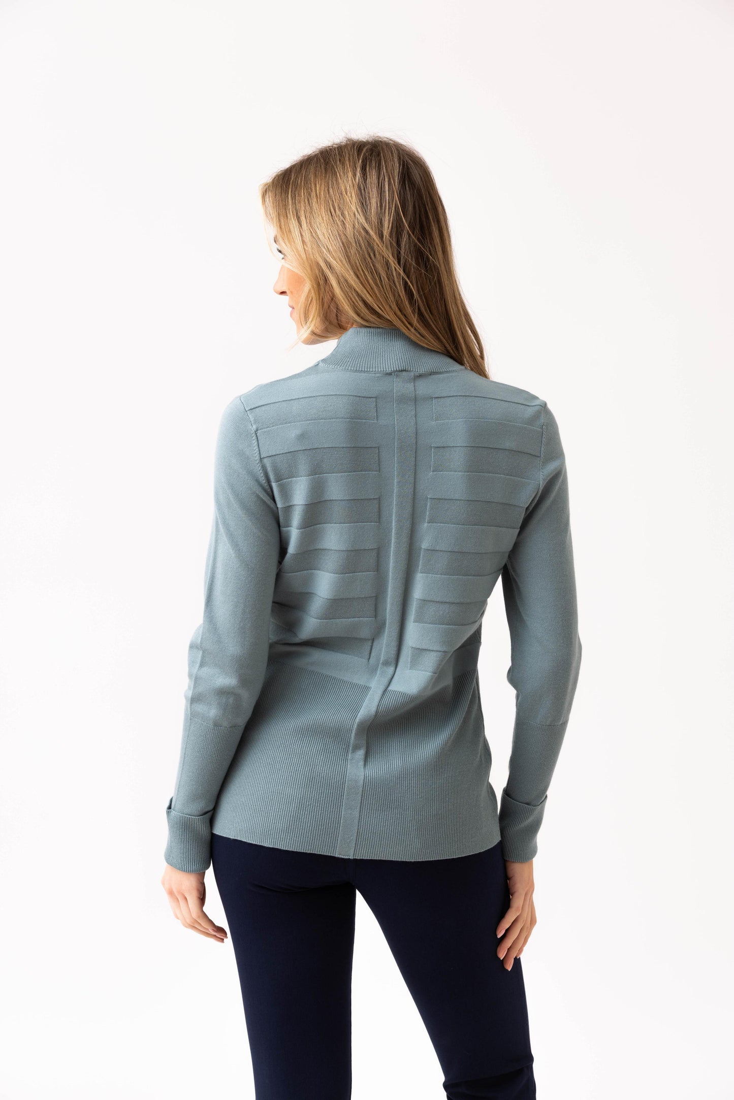 Marble Sweater 8125 Sea Foam