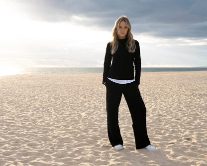 Marble Sweater 8129 Black