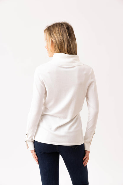 Marble Sweater 8129 Cream