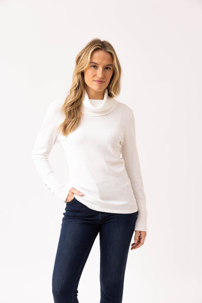 Marble Sweater 8129 Cream