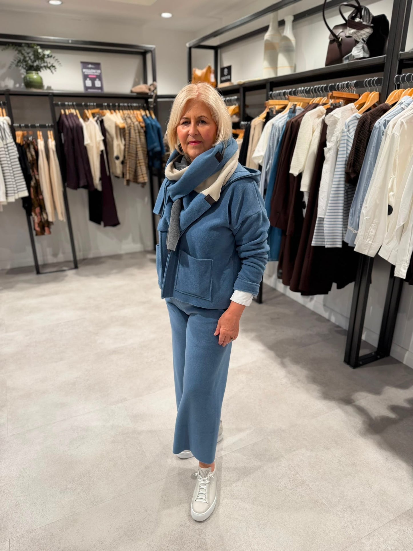 Henriette Steffensen Cardigan 7176 Dusty Blue