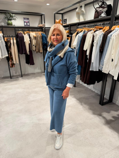 Henriette Steffensen Cardigan 7176 Dusty Blue
