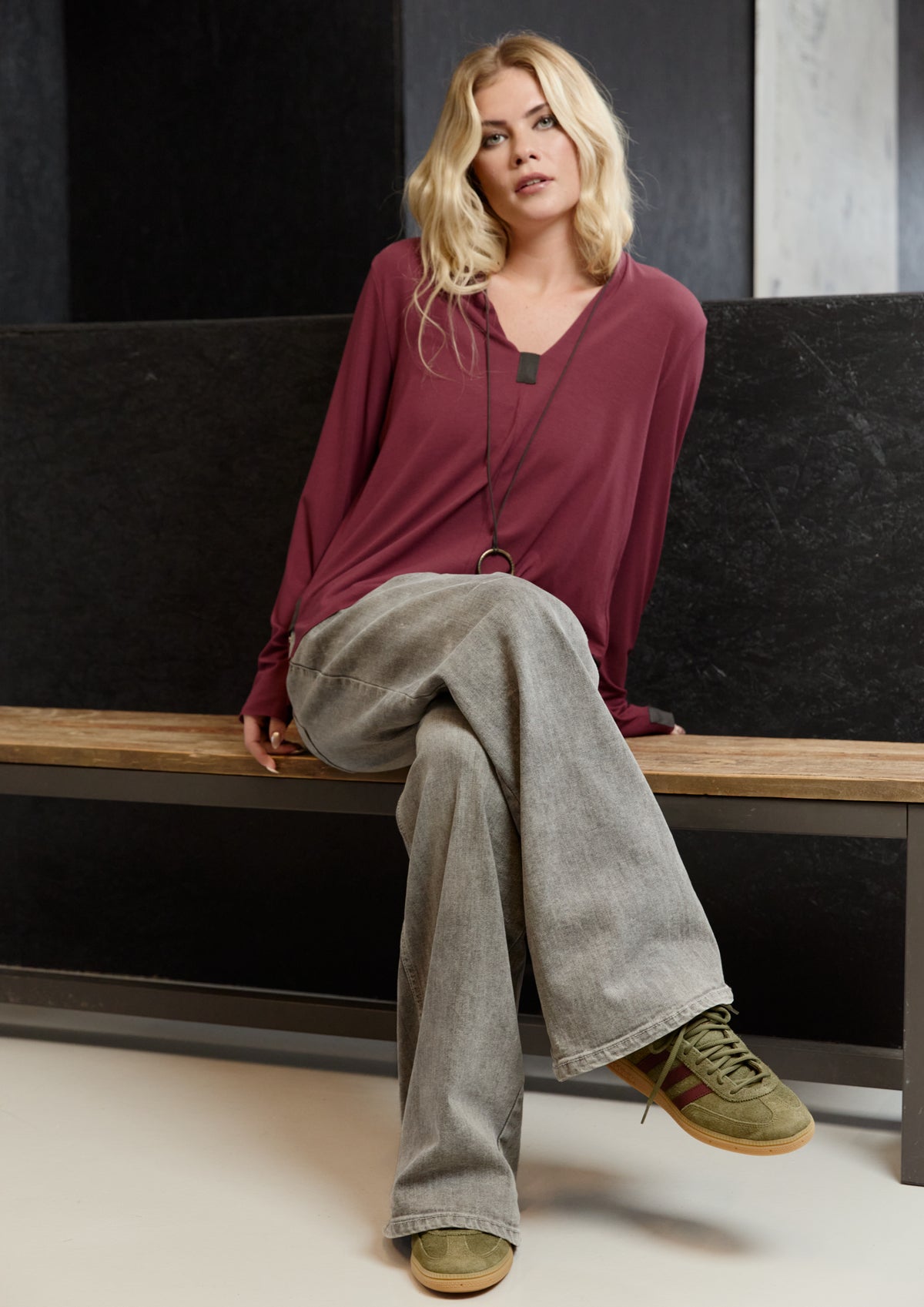 Henriette Steffensen Blouse 96106 Bordeaux