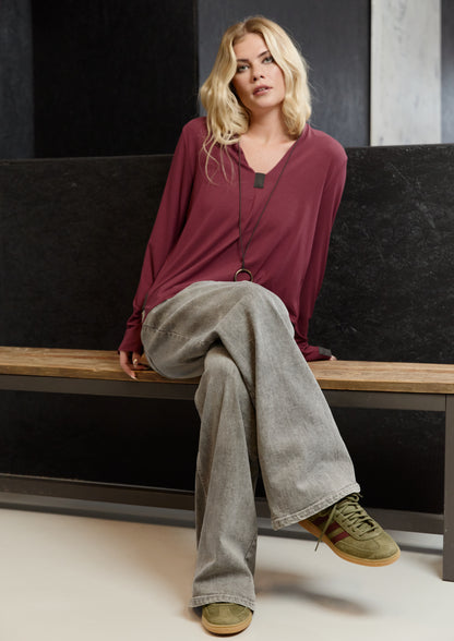 Henriette Steffensen Blouse 96106 Bordeaux