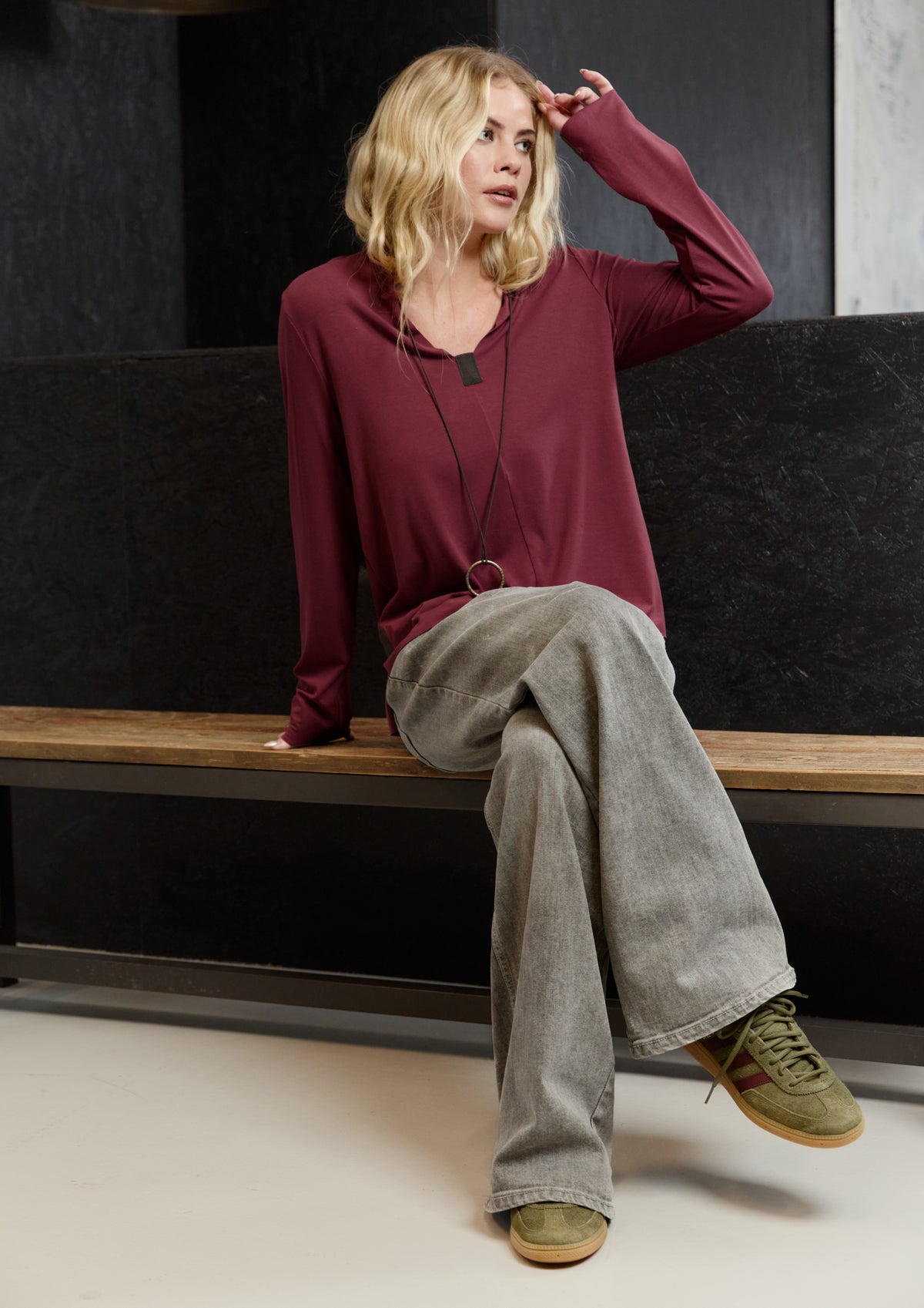 Henriette Steffensen Blouse 96106 Bordeaux