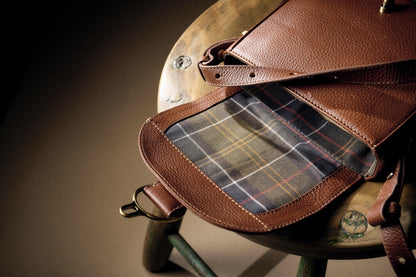 Barbour Elm Leather Bag Brown
