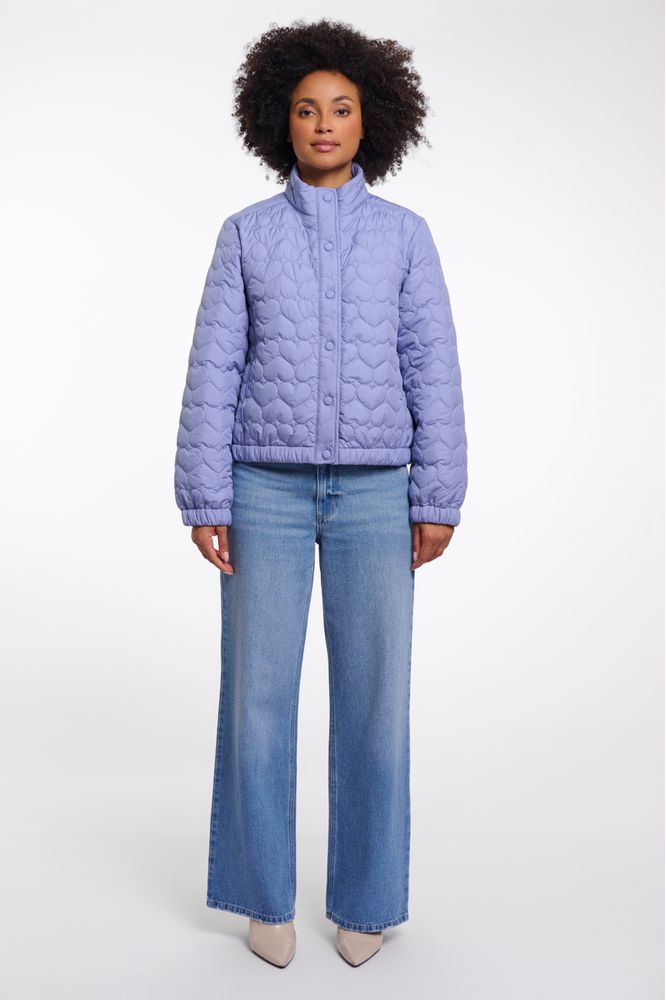 Rino & Pelle Aba Cropped Jacket Brushed Blue
