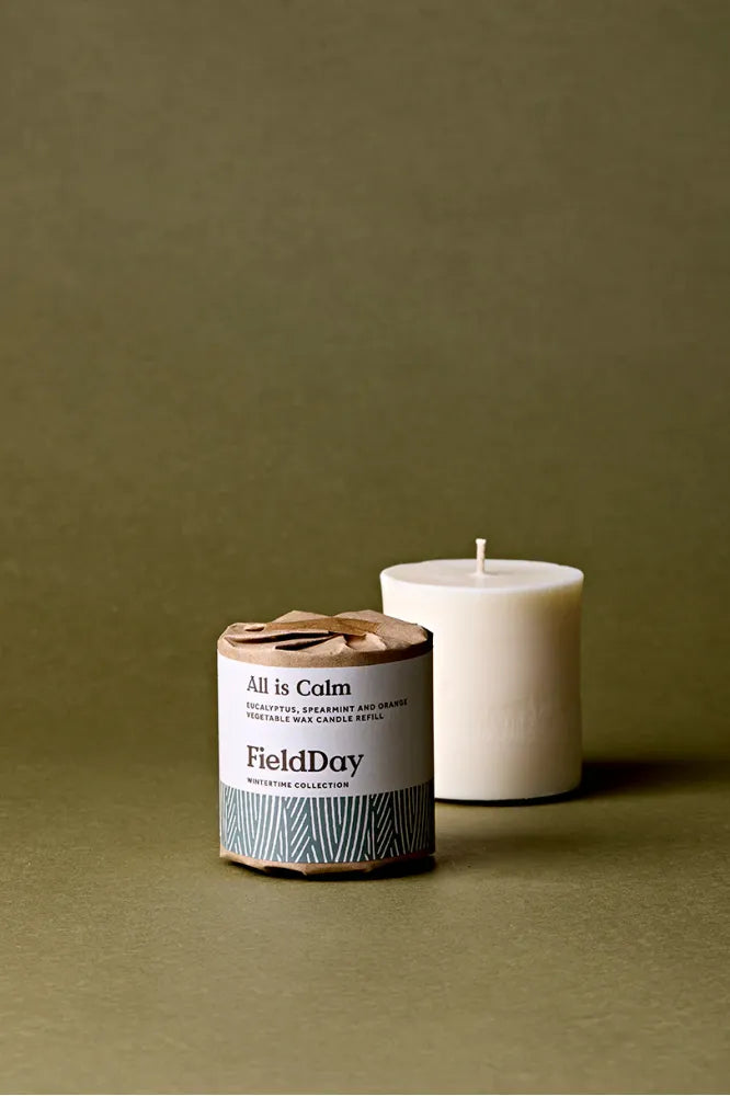 Field Day All is Calm Refill Candle