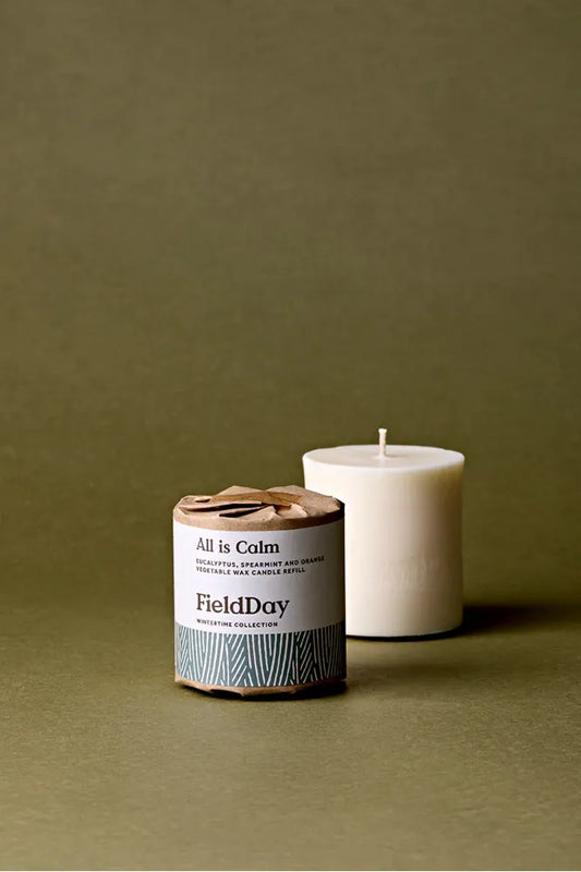 Field Day All is Calm Refill Candle