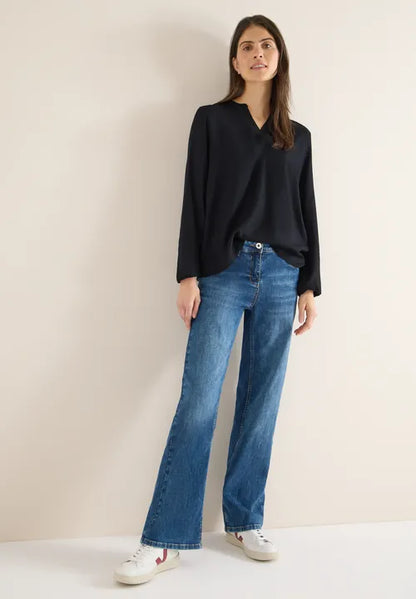 CECIL Solid Deco Blouse 346150