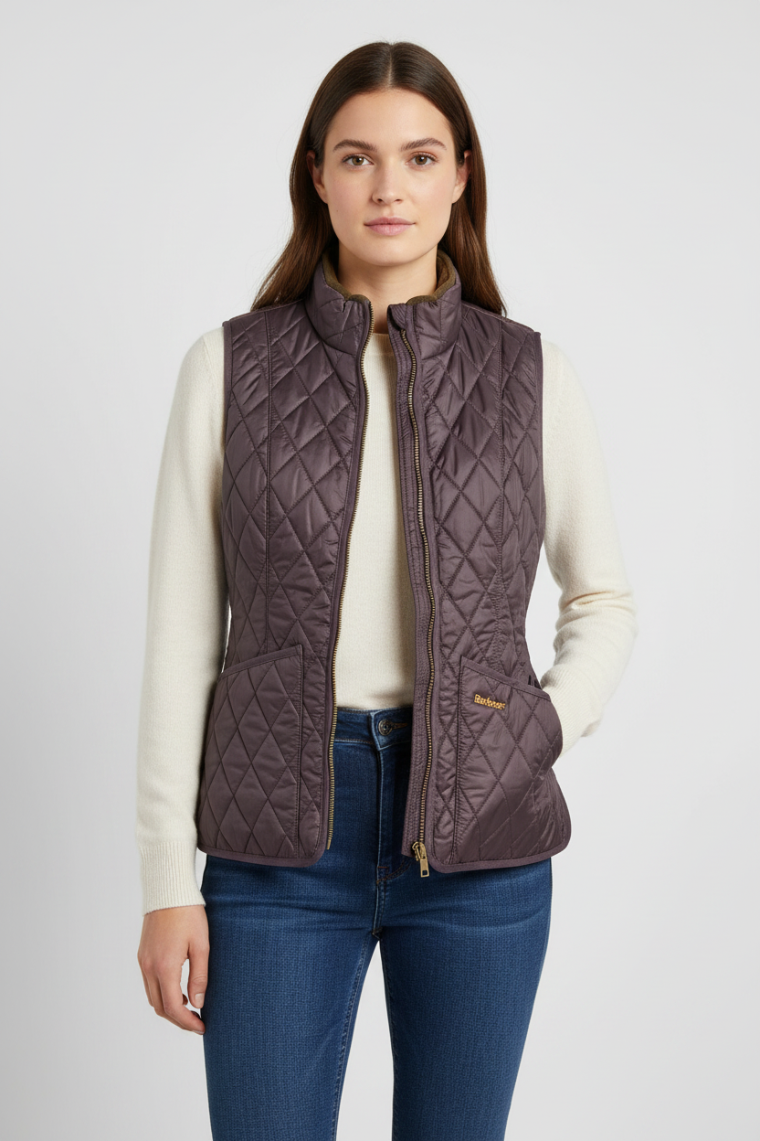 Barbour Fleece Betty Liner Brown