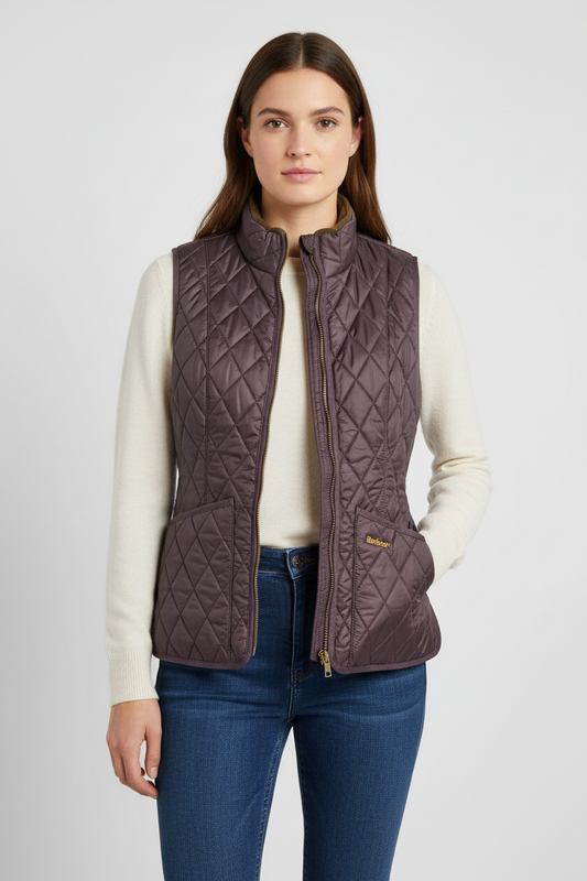 Barbour Fleece Betty Liner Brown