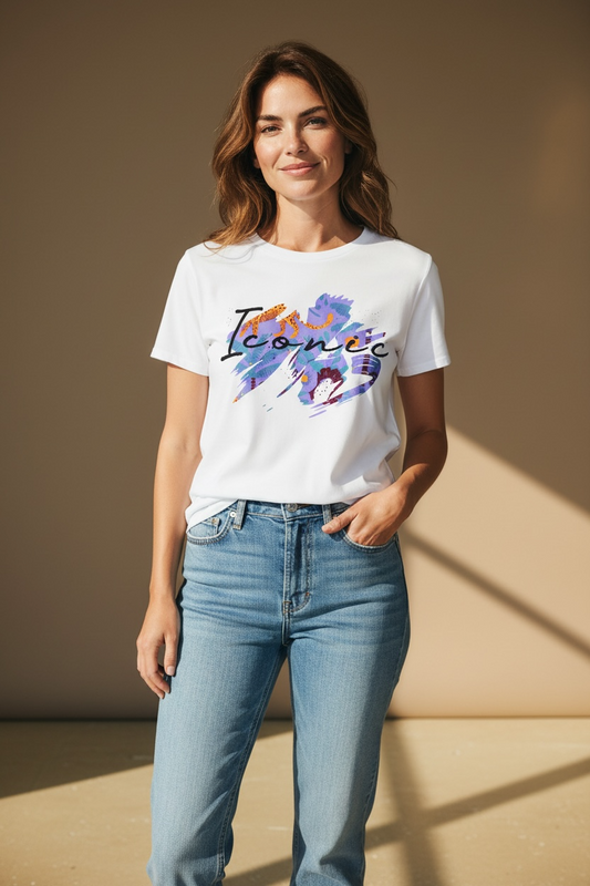 Amelia White Iconic T-Shirt