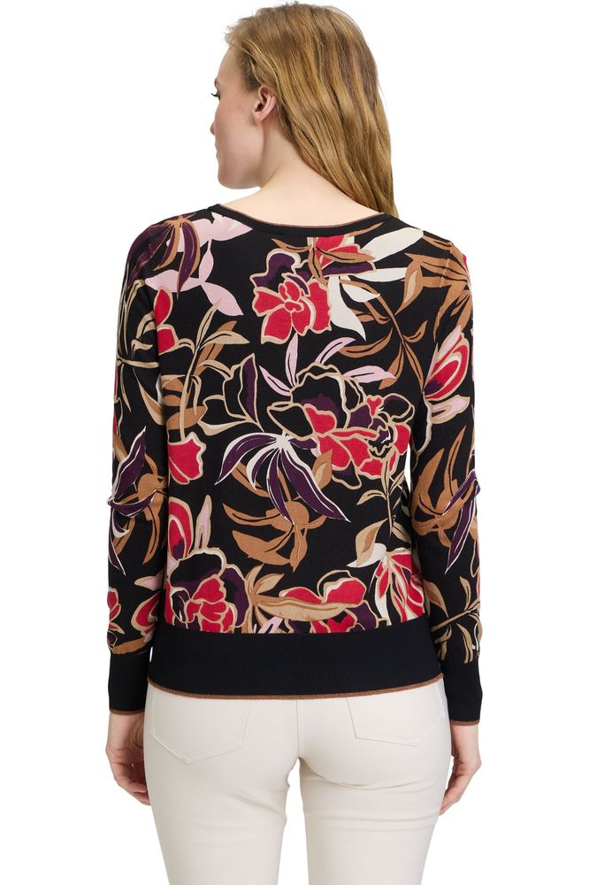 AW24 Betty Barclay Floral Sweater