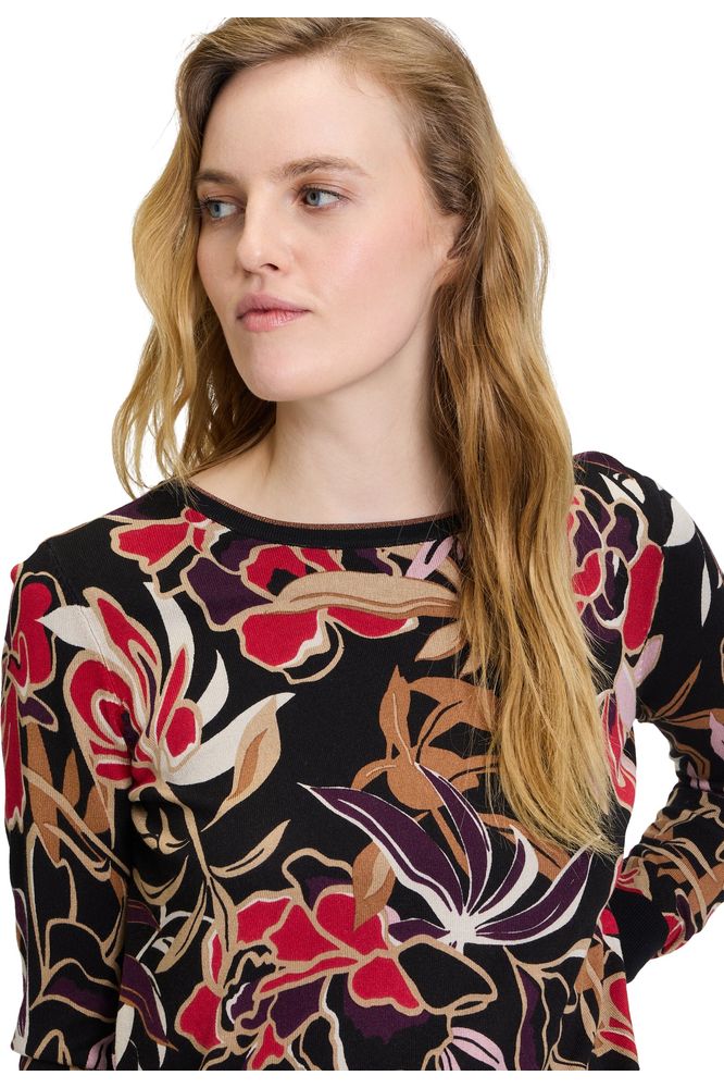 AW24 Betty Barclay Floral Sweater