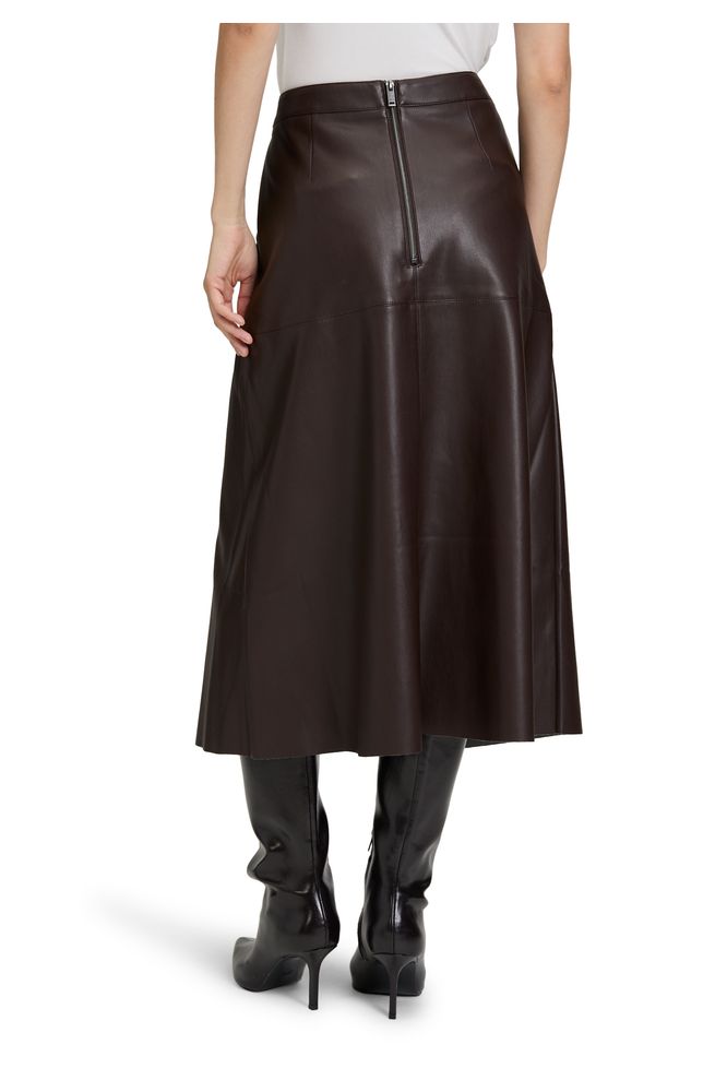 Betty Barclay Leather Look Skirt