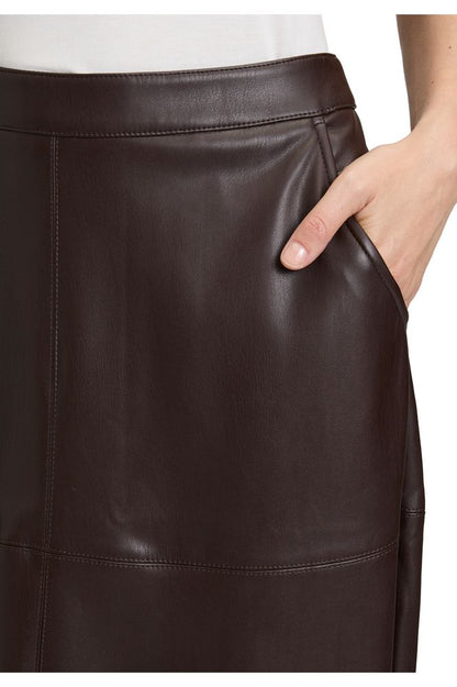 Betty Barclay Leather Look Skirt