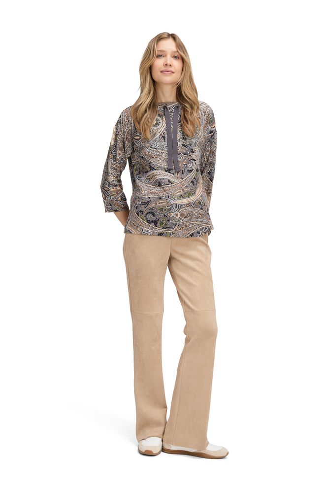 Betty Barclay Grey Paisley Print Sweatshirt