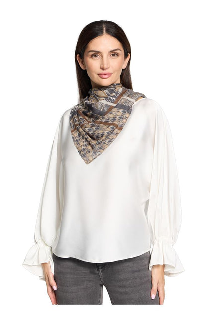 Betty Barclay Grey/Beige Scarf 3471