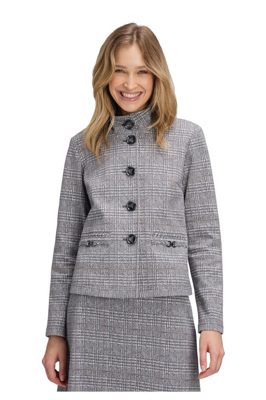Betty Barclay Checked Blazer Jacket