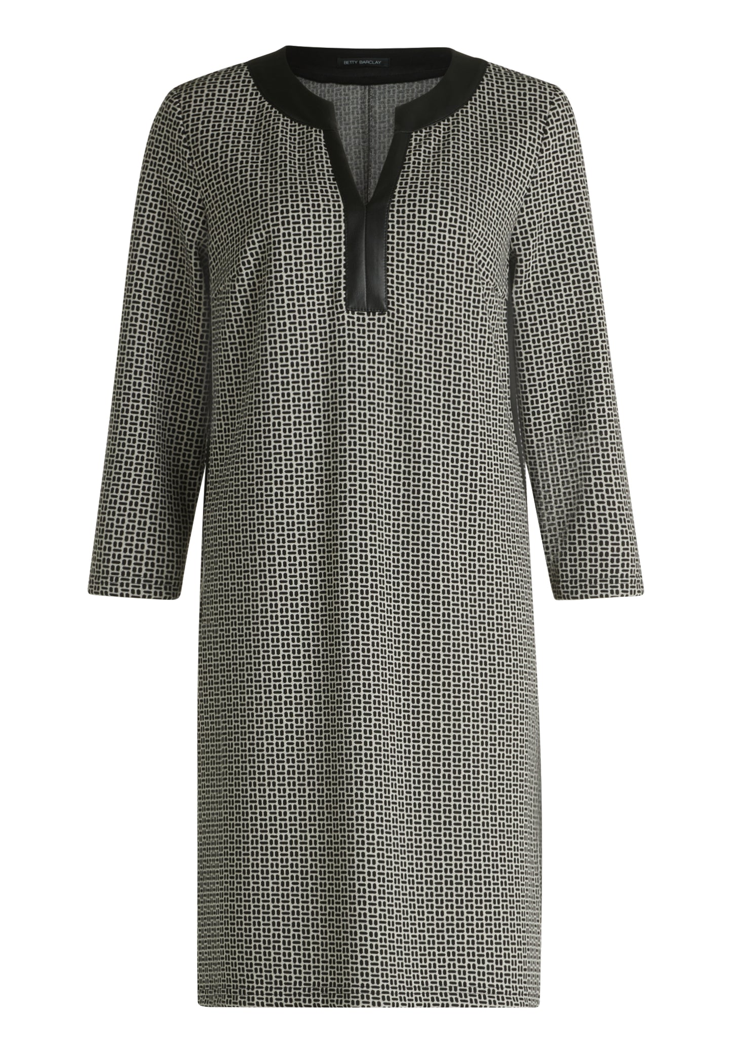 Betty Barclay Dress Cream/Black 1806/1703