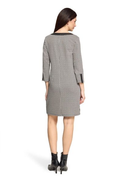 Betty Barclay Dress Cream/Black 1806/1703