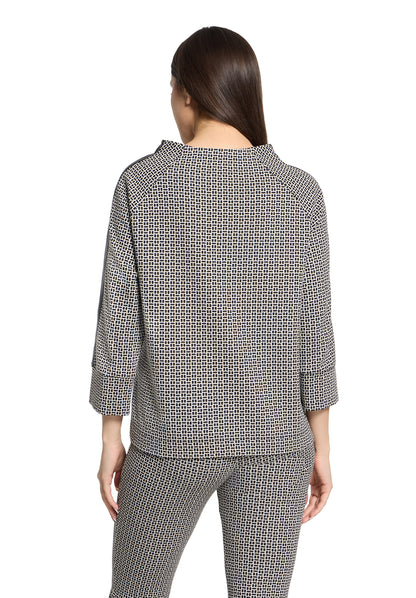 Betty Barclay Cream/Black Sweatshirt 2720/1703