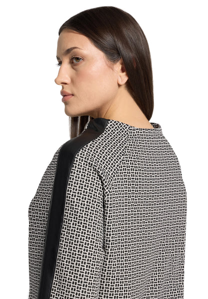 Betty Barclay Cream/Black Sweatshirt 2720/1703