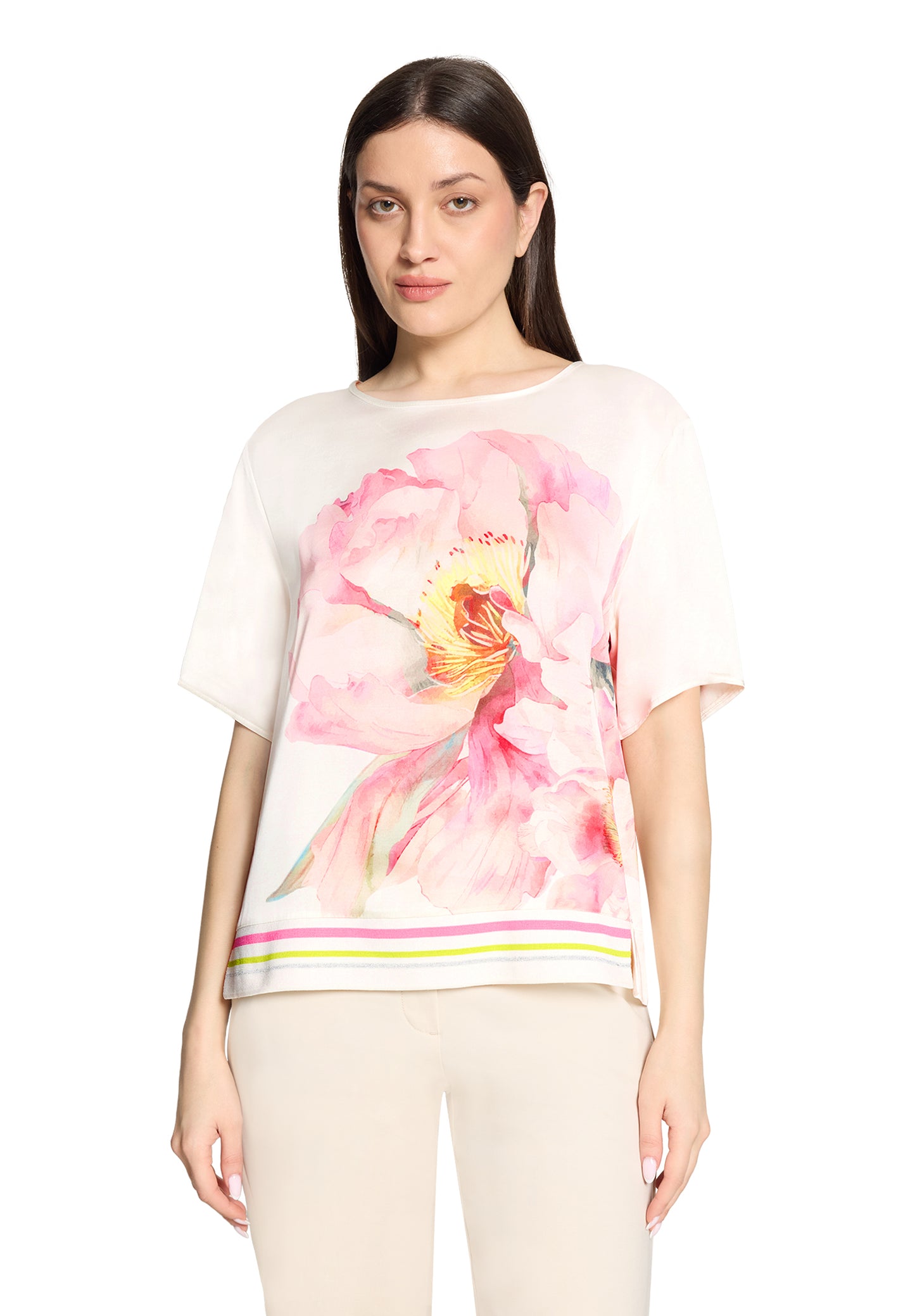 Betty Barclay Patch Cream/Rosé Blouse 8030/1847