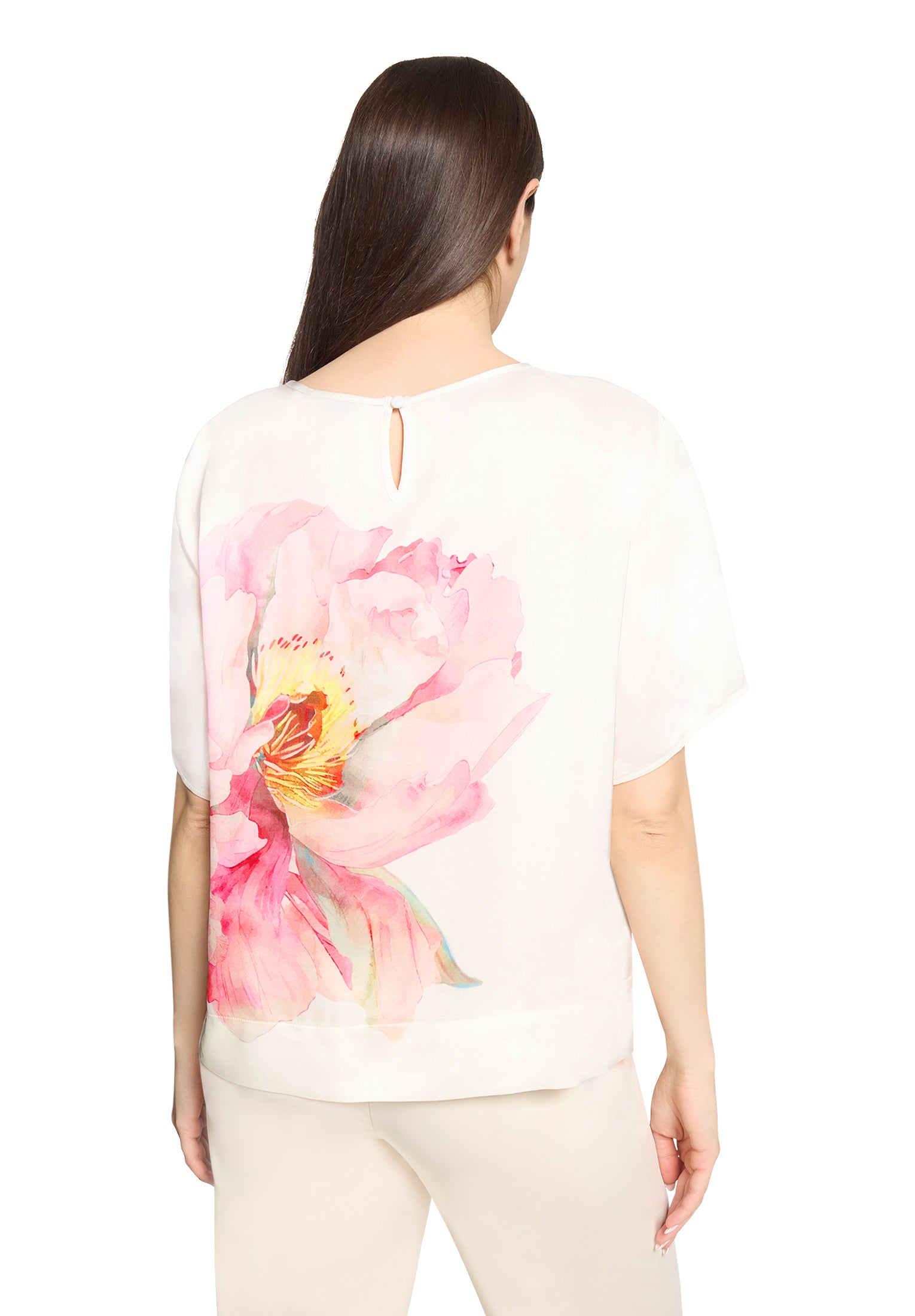 Betty Barclay Patch Cream/Rosé Blouse 8030/1847