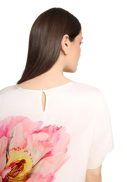 Betty Barclay Patch Cream/Rosé Blouse 8030/1847