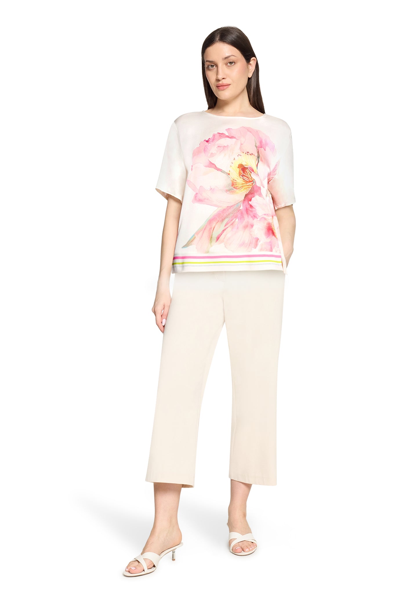 Betty Barclay Patch Cream/Rosé Blouse 8030/1847