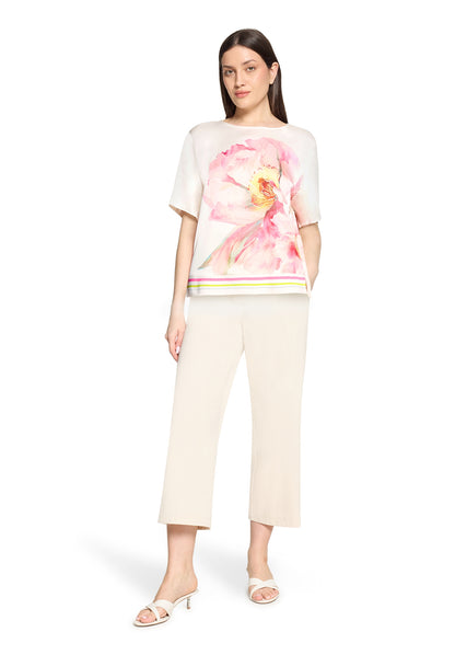 Betty Barclay Patch Cream/Rosé Blouse 8030/1847