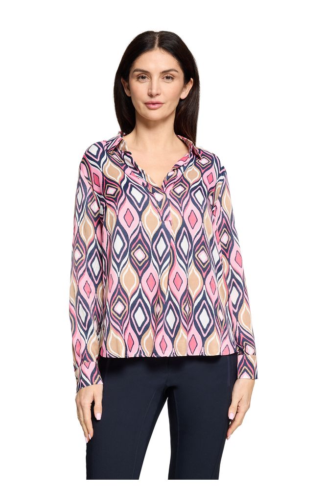 Betty Barclay Pink/Dark Blue Blouse 8000/1709