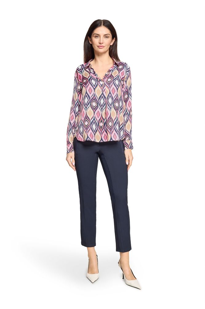Betty Barclay Pink/Dark Blue Blouse 8000/1709