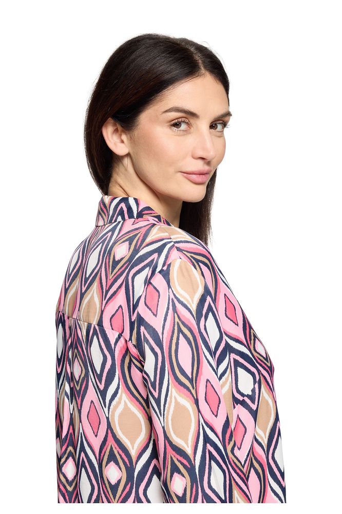 Betty Barclay Pink/Dark Blue Blouse 8000/1709