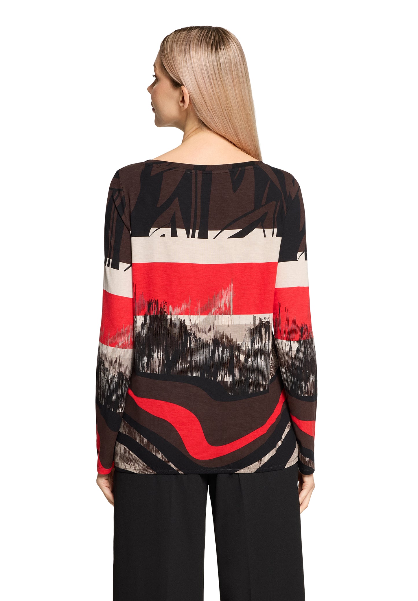 Betty Barclay Red/Black T-Shirt 2709/1785