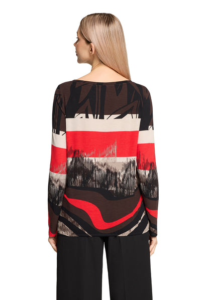 Betty Barclay Red/Black T-Shirt 2709/1785