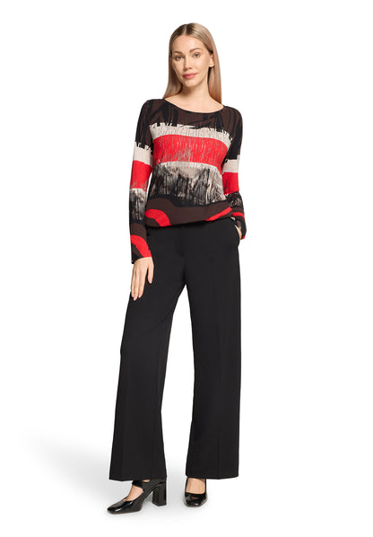 Betty Barclay Red/Black T-Shirt 2709/1785