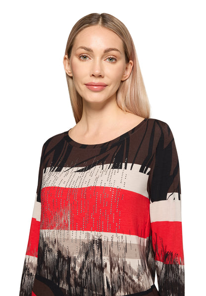 Betty Barclay Red/Black T-Shirt 2709/1785
