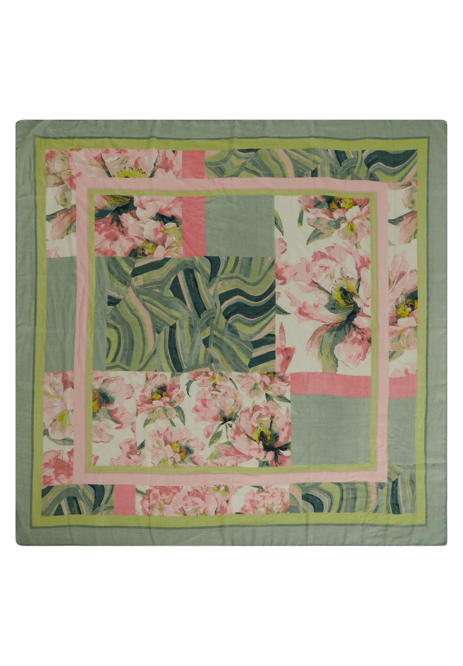 Betty Barclay Mint/Rosé Scarf 3487/1861