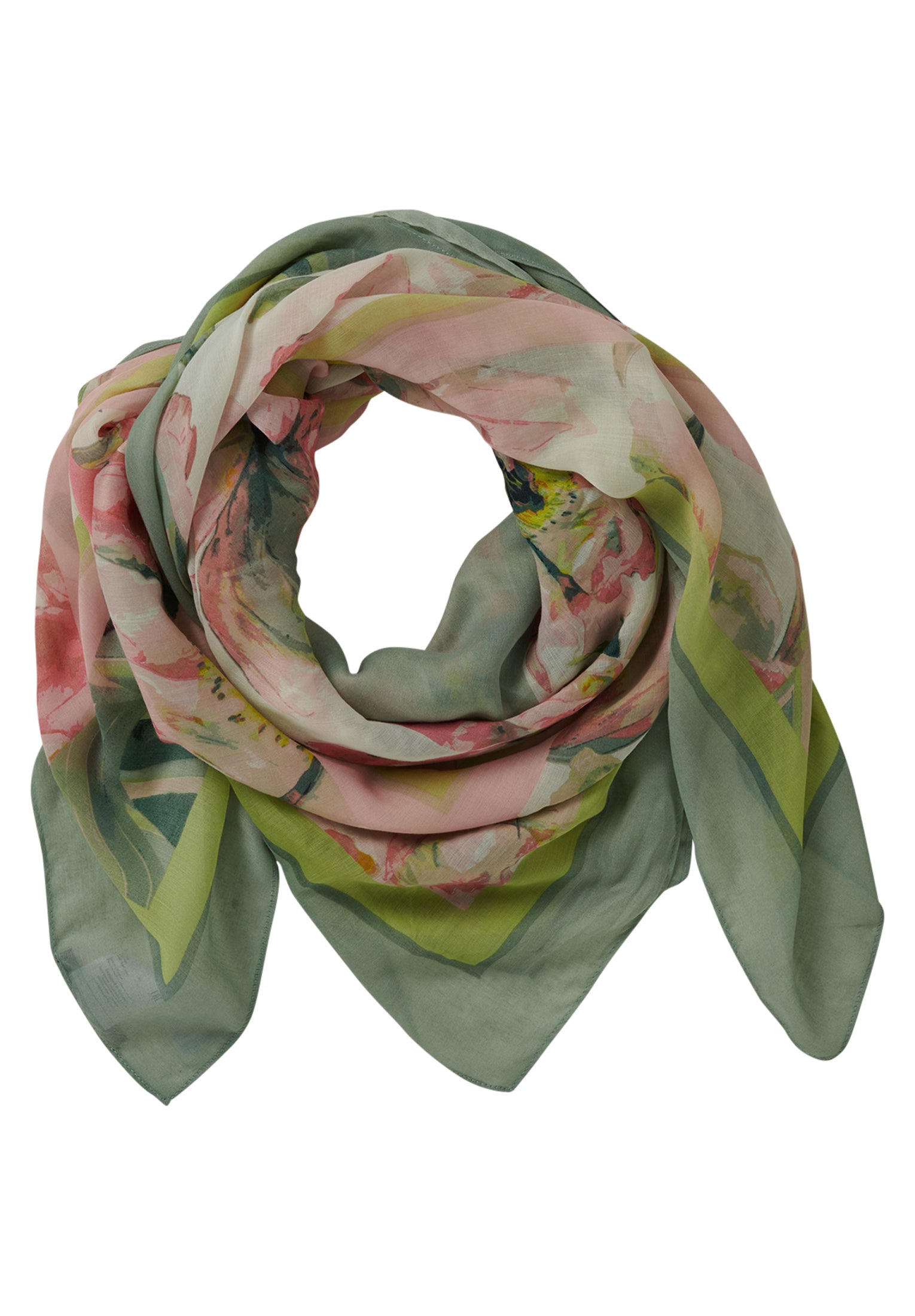 Betty Barclay Mint/Rosé Scarf 3487/1861