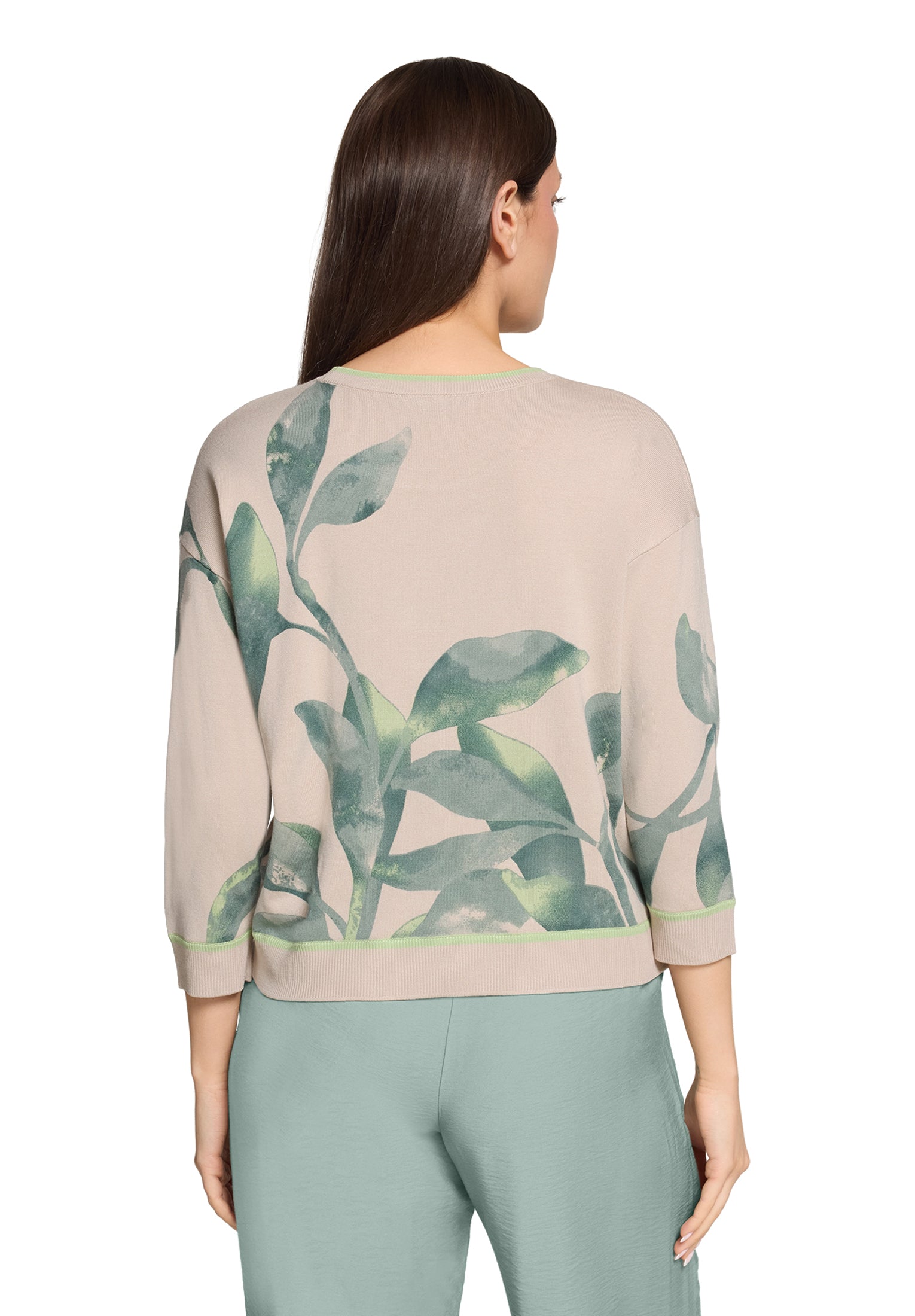 Betty Barclay Beige/Green Knit 5412/1809
