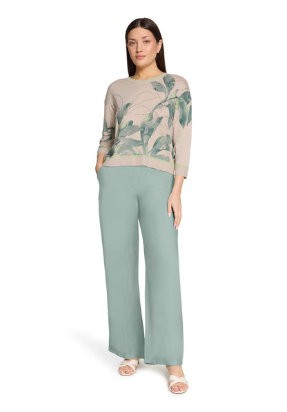 Betty Barclay Beige/Green Knit 5412/1809