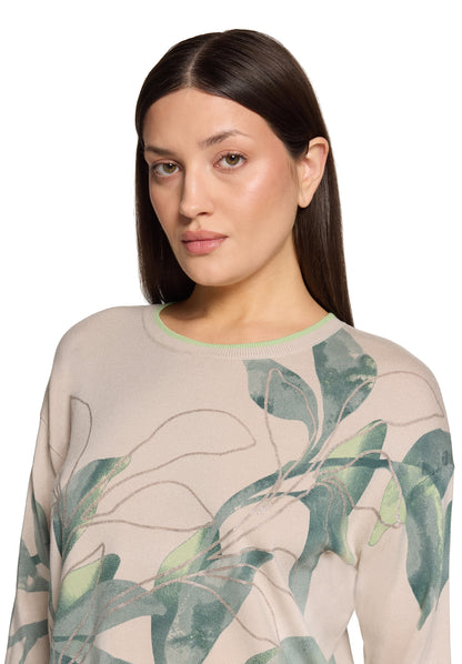 Betty Barclay Beige/Green Knit 5412/1809