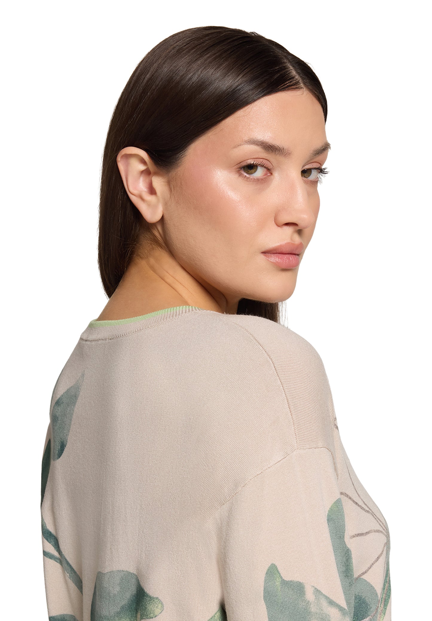 Betty Barclay Beige/Green Knit 5412/1809